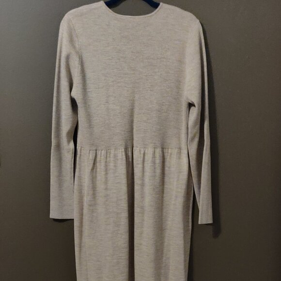 J. Peterman The Million Mile Merino Wool Sweater Midi Dress NWOT SIZE XL - Picture 8 of 8
